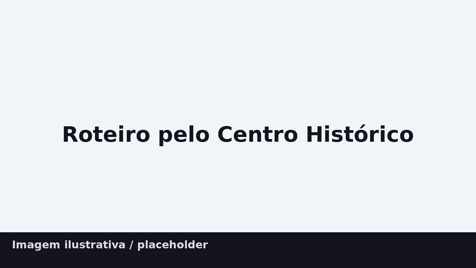 Roteiro pelo centro histórico de São Paulo
